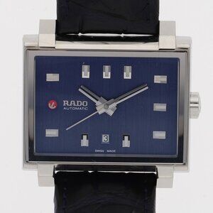 RADO R33019215 Tradition blue SS/leather AT